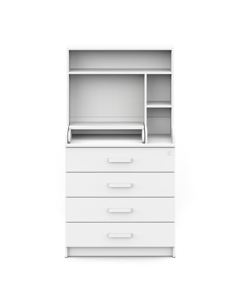 Пеленальный комод Sweet Baby Albero New Белый/белый