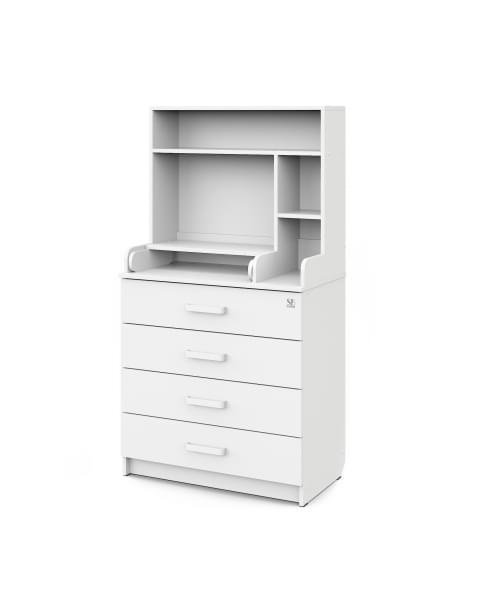 Пеленальный комод Sweet Baby Albero New Белый/белый