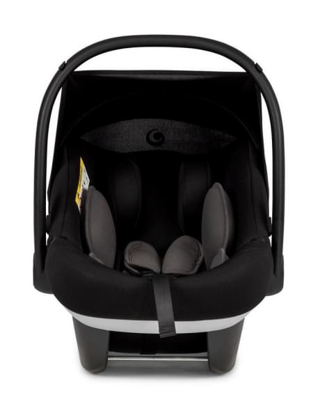 Детская коляска Roan Sol Vintage Leather 2.0 3 в 1 с автокреслом Tutis Elo Lux Edusky Black SL/10/L Black/Black/руч.Черный