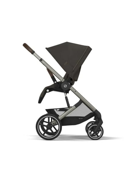 Прогулочная коляска Cybex Balios S Lux 2025 цвет Chocolate Brown шасси TPE