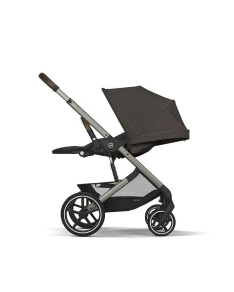 Прогулочная коляска Cybex Balios S Lux 2025 цвет Chocolate Brown шасси TPE