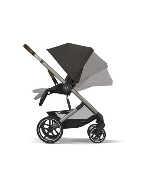 Прогулочная коляска Cybex Balios S Lux 2025 цвет Chocolate Brown шасси TPE