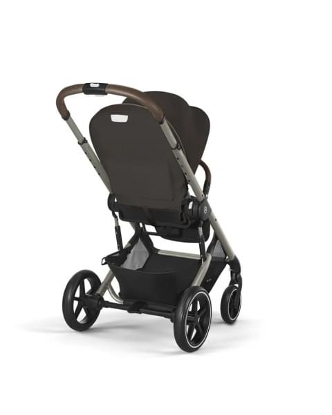 Прогулочная коляска Cybex Balios S Lux 2025 цвет Chocolate Brown шасси TPE