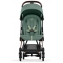 Прогулочная коляска Cybex Coya Leaf Green с дождевиком и бампером/Rosegold