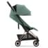 Прогулочная коляска Cybex Coya Leaf Green с дождевиком и бампером/Rosegold