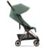 Прогулочная коляска Cybex Coya Leaf Green с дождевиком и бампером/Rosegold