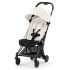 Прогулочная коляска Cybex Coya Off White с дождевиком и бампером/Matt Black