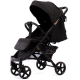 Прогулочная коляска Peppy Polo 2.0 rose black хром рама, сумка