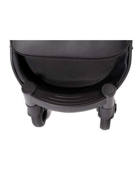 Прогулочная коляска Peppy Polo 2.0 rose black хром рама, сумка