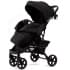 Прогулочная коляска Peppy Polo 2.0 rose black хром рама, сумка