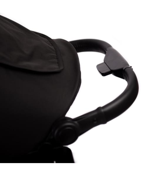 Прогулочная коляска Peppy Polo 2.0 rose black хром рама, сумка
