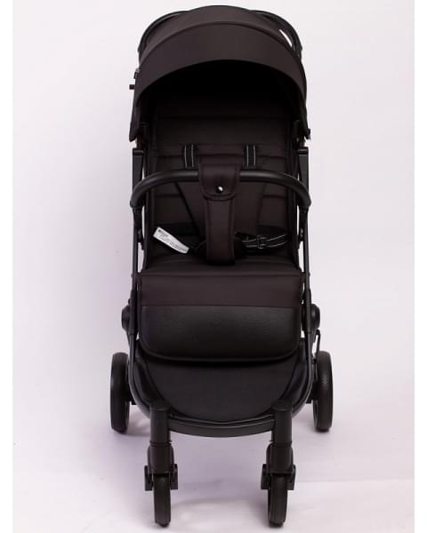 Прогулочная коляска Peppy Polo 2.0 rose black хром рама, сумка