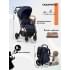 Прогулочная коляска Sweet Baby Aura Plus Basic SBL 427577 Dark Blue