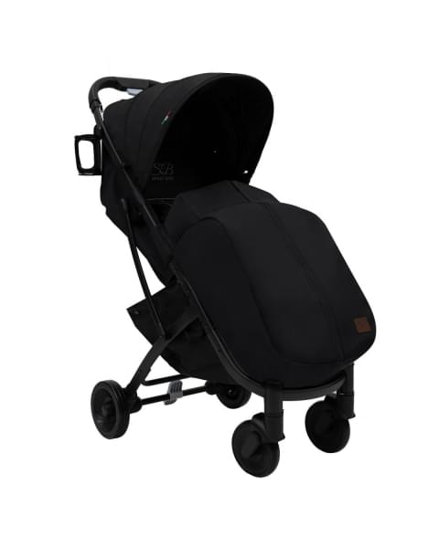 Прогулочная коляска Sweet Baby Compatto, Black (Черный)
