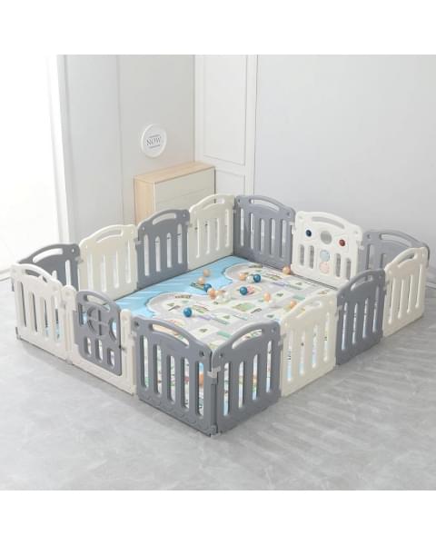 Манеж UNIX Kids Classic 200x240 Grey