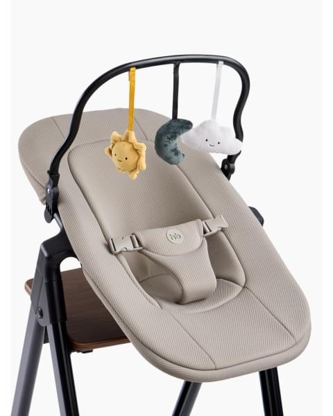 Стул для кормления DORIAN от Happy Baby black