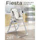 Стульчик для кормления - Электрокачели Sweet Baby Fiesta Grey Neo