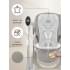 Стульчик для кормления - Электрокачели Sweet Baby Fiesta Grey Neo