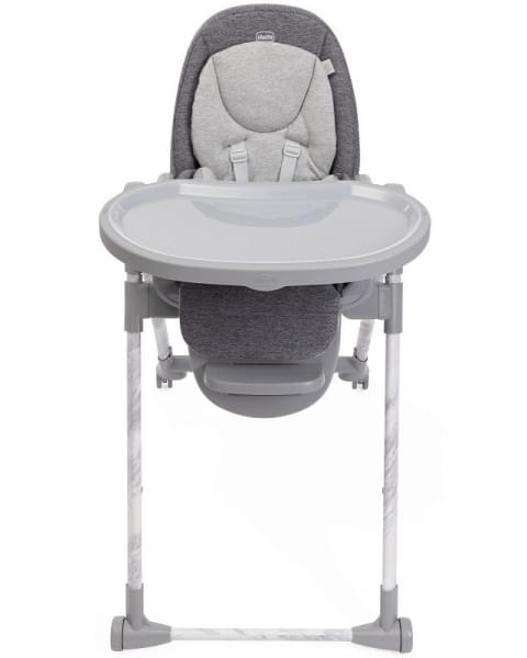 Стульчик для кормления Chicco Polly Armonia, Carrara (Серый)