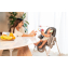 Стульчик для кормления Chicco Polly Armonia, Carrara (Серый)