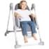 Стульчик для кормления Chicco Polly Armonia, Carrara (Серый)