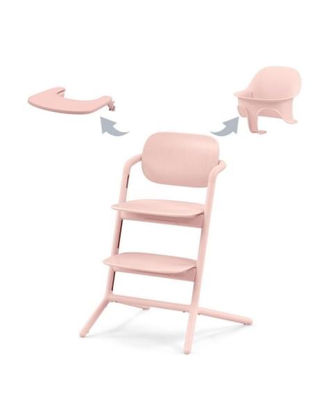 Стульчик для кормления Cybex Lemo 3 в 1, Pearl Pink (Розовый)