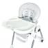 Стульчик для кормления Peg-Perego Prima Pappa Follow Me, Linear Grey (Серый в полоску)