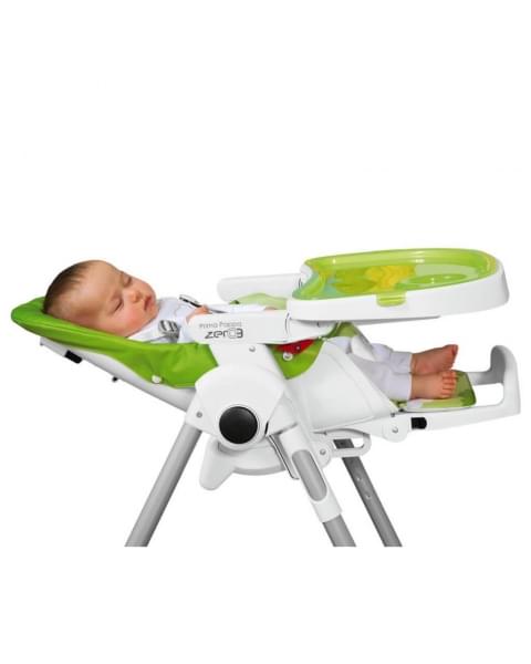 Стульчик для кормления Peg-Perego Prima Pappa Follow Me, Linear Grey (Серый в полоску)