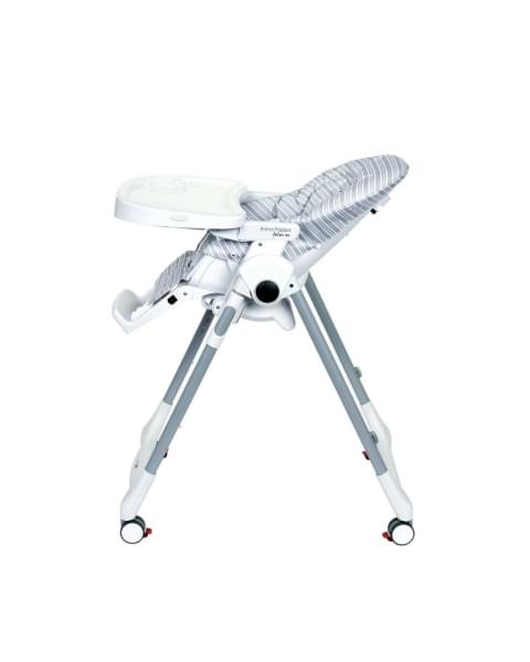 Стульчик для кормления Peg-Perego Prima Pappa Follow Me, Linear Grey (Серый в полоску)