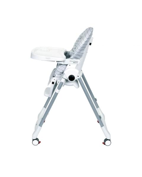 Стульчик для кормления Peg-Perego Prima Pappa Follow Me, Linear Grey (Серый в полоску)