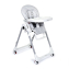 Стульчик для кормления Peg-Perego Prima Pappa Follow Me, Linear Grey (Серый в полоску)