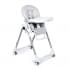 Стульчик для кормления Peg-Perego Prima Pappa Follow Me, Linear Grey (Серый в полоску)