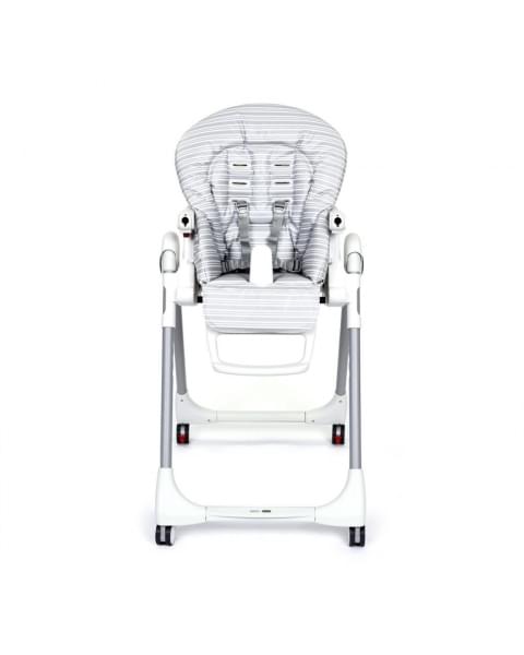 Стульчик для кормления Peg-Perego Prima Pappa Follow Me, Linear Grey (Серый в полоску)
