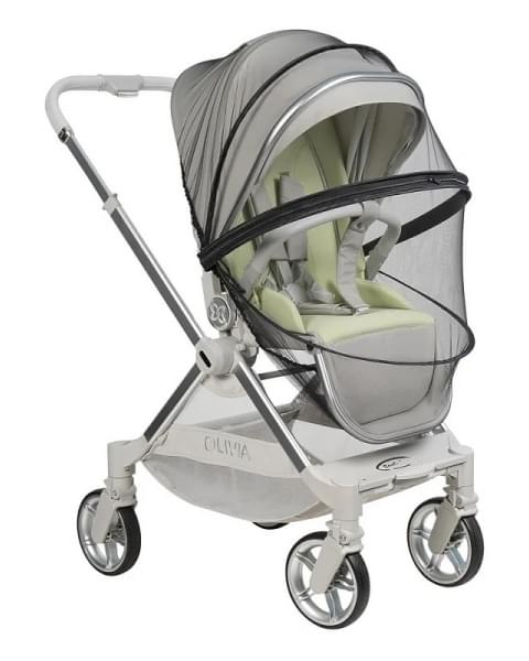 Коляска прогулочная Farfello Olivia O1s,серый