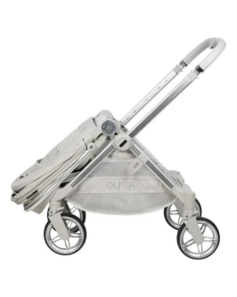 Коляска прогулочная Farfello Olivia O1s,серый
