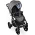 Детская коляска Bexa Ideal Eco 2 в 1 IE06 черный+т.серая кожа