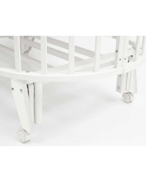 Детская кровать трансформер Pituso Stella 6 в 1 106501 Белый-Белый