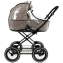 Детская коляска люлька Roan Bass Next Classic d12 2.0 1 в 1 BNC/70/1 Hazel/Black/руч.Black