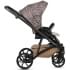 Коляска 3 в 1 Tutis Viva 6+ Leather Wild Elegance, Savannah Brwon (323) с автокреслом Tutis Beno (0-13 кг)