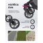 Kоляска детская прогулочная Farfello Comfy Go Comfort 2025 CG-015, серый