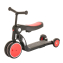 Трехколесный самокат Pituso HD-200 5 в 1, Red (Красный)
