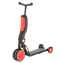 Трехколесный самокат Pituso HD-200 5 в 1, Red (Красный)