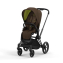 Коляска прогулочная Cybex Priam IV шасси Matt Black, Khaki Green (Хаки)