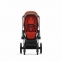 Коляска 2 в 1 Cybex Priam IV шасси Chrome Black, Autumn Gold (Оранжевый)