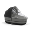 Коляска 2 в 1 Cybex Priam IV шасси Chrome Black, Soho Grey (Серый)