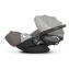 Коляска 3 в 1 Cybex Priam IV шасси Chrome Black, Soho Grey (Серый)