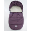 Конверт зимний меховой Amarobaby Snowy Baby, Фиолетовый, 85 см