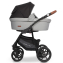Детская коляска Riko Basic Bella Lux 3 в 1 02 серый
