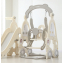 Горка с качелями UNIX Kids Car Grey