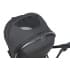 Детская прогулочная коляска Farfello Fest Lux Угольно-черный/Carbon black FL-12 черная рама